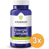 Vitakruid 3x Energiecomplex Groene Thee (60 vega capsules)