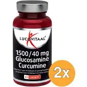 Lucovitaal 2x Glucosamine Curcumine (60 capsules)