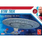 AMT Modelbouwpakket Ruimtevaart - 1126 Star Trek The Next Generation U.S.S. Enterprise NCC-1701-D - Snap-it Kit Plastic - 1:2500 - Modelbouw