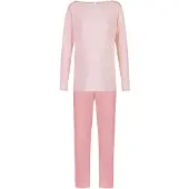 Mey Pyjama Serie Simple Stripes Bridal Rose | Maat 38