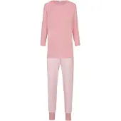 Mey Pyjama Serie Simple Stripes Bridal Rose | Maat 44