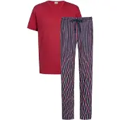 Mey Heren pyjama Graphic Stripes