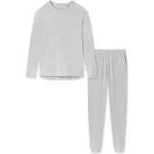 Schiesser Pyjama 'Cotton' grijs