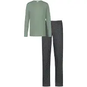 Mey Pyjama lang 'Midnight Classic' groen
