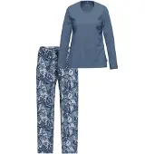 Ammann Pyjama 'Night & Home' blauw