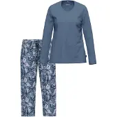 Ammann Pyjama 'Night & Home' blauw