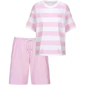 Mey Dames pyjama Streaked Lines