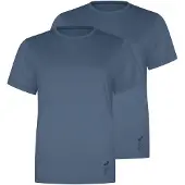 Sloggi Heren onder t-shirts 2 pack SLG Base Soft