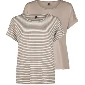 ONLY - ONLMOSTER S/S TOP CS JRS 2PACK - Meisjes - Blouses