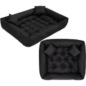 AIO Factory Hondenbox 145x115 cm waterdichtgrijs zwart