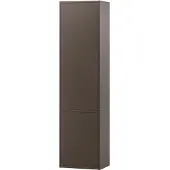 Woood Meggy Smalle Opbergkast - Grenen hout - Middenbruin - 215x55x40