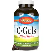 Carlson Labs - C-Gels, 1000 mg - 250 Zachte Capsules