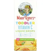 MaryRuth Organics - Biologische Vitamine C Druppels voor Peuters, Sinaasappel Vanille - 30 ml