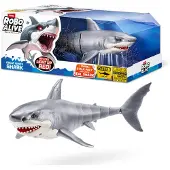 Zuru Interactief Speelgoed - - Shark Attack Robo Alive - Grote witte haai met realistische bewegingen en glanzende ogen