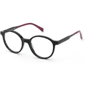 Zadig & Voltaire Bril - - VZJ060 - Zwart acetaat (Glanzend zwart) - 48-18-135 - Junior unisex