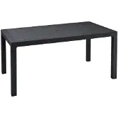 Keter Tafel Melody, grafietkleur, 160x94 cm, modelnummer 309545