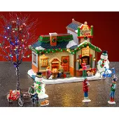 Lemax Kerstdorp set | | The Christmas Cafe Set | Caddington Village |