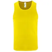 Sols Heren Sportieve Performance Tank Top (Neon geel)