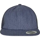 Flexfit Pet 'Denim Trucker' blauw denim / wit