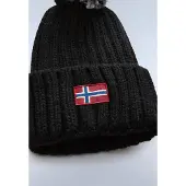 Napapijri Muts 'Semiury' rood / zwart / wit