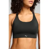 Puma dames sport BH-top met vulling - racerback - maat S - Zwart