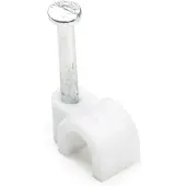 Q-Link Kabelclip | | 4 mm (20 stuks, Rond, Wit)