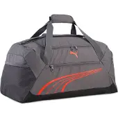 Puma Sporttas 'Fundamental' donkergrijs / donkeroranje