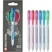 Sakura Gelly Roll Retractable Metallic Set 6