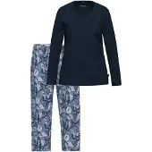 Ammann Pyjama 'Night & Home' blauw