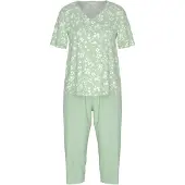 Mey Pyjama Daisy Delight | Maat: 42 | Kleur: Groen