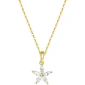 Hey Happiness Ketting 'Daisy' goud