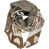 Kumixi Sjaal 'Leopard' beige