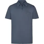 Ragman Softknit Regular Fit Polo shirt Korte mouw azuurblauw