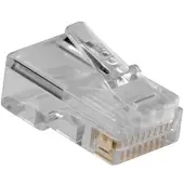 ACT RJ48 (10P/10C) modulaire connector voor platte kabel
