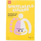 Kleurboek spiegelbeeld 19x27cm