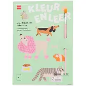 HEMA Kleurboek met kwast huisdieren