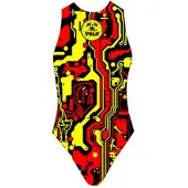 Turbo High Tech Swimsuit Zwart XL Vrouw