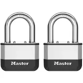 Master Lock Hangslot | | Elite Heavy Duty Lock | 2 stuks | 67 mm