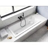 Badland MODERN SLIM ligbad 150 x 70 cm wit