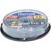 Maxell Dvd-r 120/4.7gb Spindle 10 16x