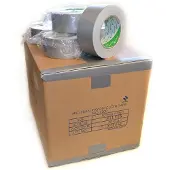 Nichiban Gaffa Tape 50mm x 25m Grijs - doos 30 rollen