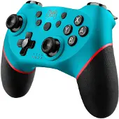 VR Shinecon , Draadloze controller Geschikt voor Nintendo Switch, Blauw