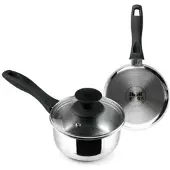 Ibili Induktion With Cristal Lid 14 Cm Saucepan Zilver