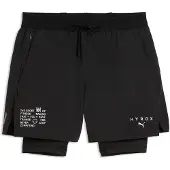 Puma Sportbroek zwart / wit