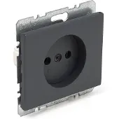 Berker Stopcontact | | K1 (Inbouw, Antraciet)