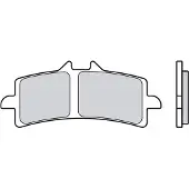 Brembo 07bb37sa Gesinterde Remblokken