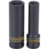 HUVEMA 1/2'' Zeskants vlakke slagmoerdop-lang PAC4458511
