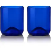 Rebottled Short Tumbler 2-pack Blue - Blue