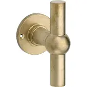 Artitec Mi Satori Voordeurknop Chemin de Fer messing antiek