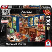 Schmidt puzzel De Werkplaats - 1000 stukjes legpuzzel volwassenen.